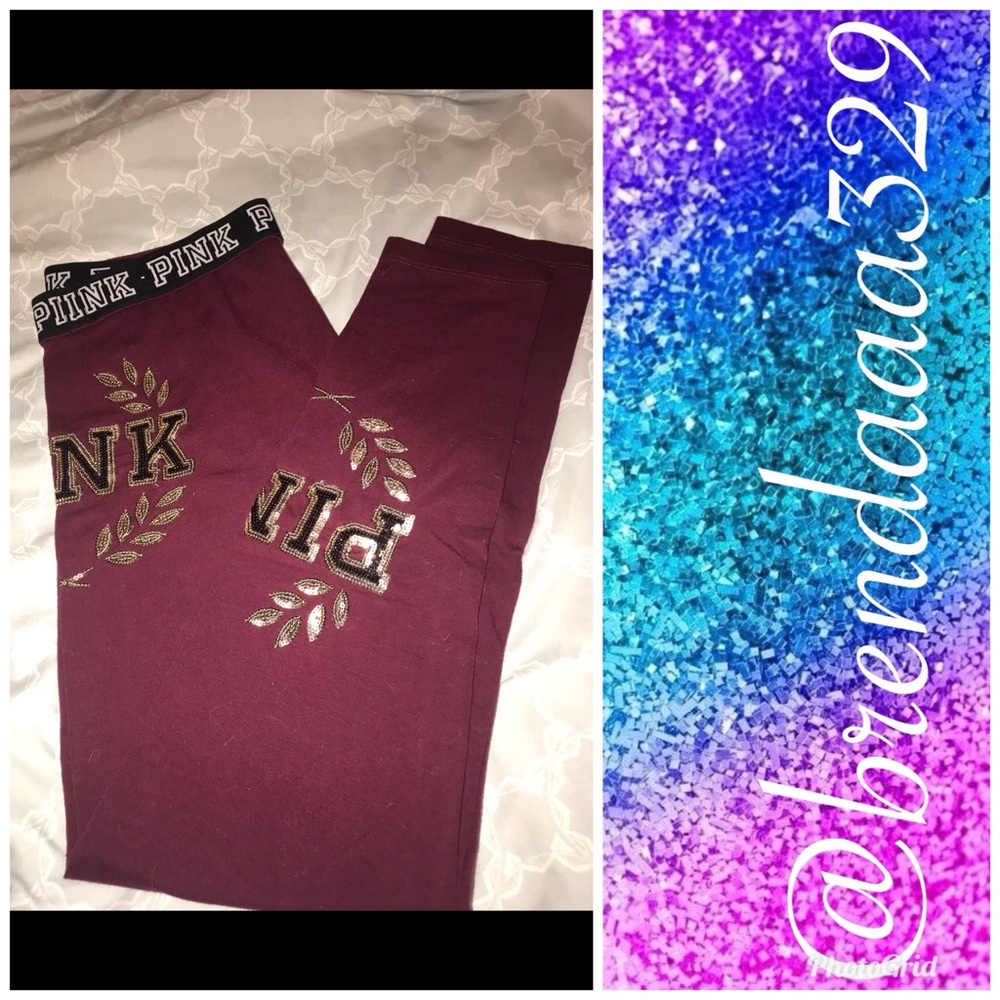 VS PINK BLING LEGGINGS